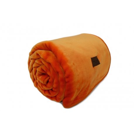 Κουβέρτα Ακρυλική Βελουτέ Nef-Nef Star Orange 1,60x2,30