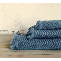 Πετσέτα Μπάνιου 0,70x1,40 της Nima Home-Contour Blue