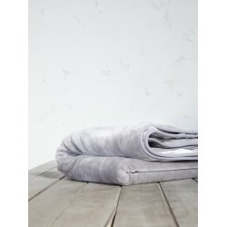 Κουβέρτα Βελουτέ Nima Home Coperta Light Grey 2,20x2,40