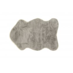 Γούνινο Χαλάκι Puffy fc6 Light Grey 0,80x1,20
