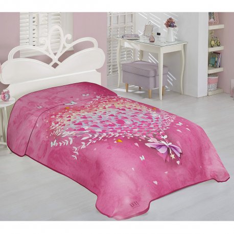 Κουβέρτα Παιδική σε φουξ χρώματα της Beauty Home 6112