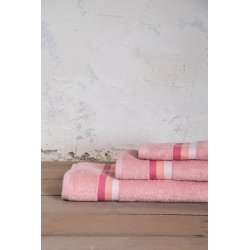 Σετ Πετσέτες 3 τεμαχίων Nima Home-Strawberry Pink