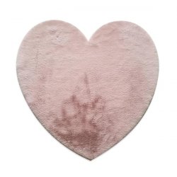 Γούνινο Χαλάκι Puffy Καρδιά 1,20x1,20