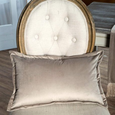 Βελούδινο Μαξιλάρι 30x50 Teoran Velvet 07 Beige