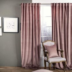 Κουρτίνα Βελούδινη 1,40x2,60 Teoran Velvet 12 Pink