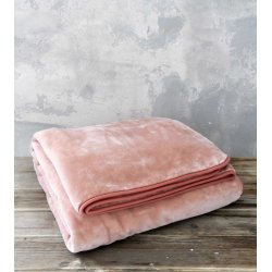 Κουβέρτα Βελουτέ Nima Home Coperta Pink 2,20x2,40